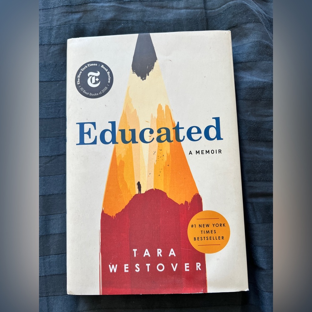 Hard cover Educated book
